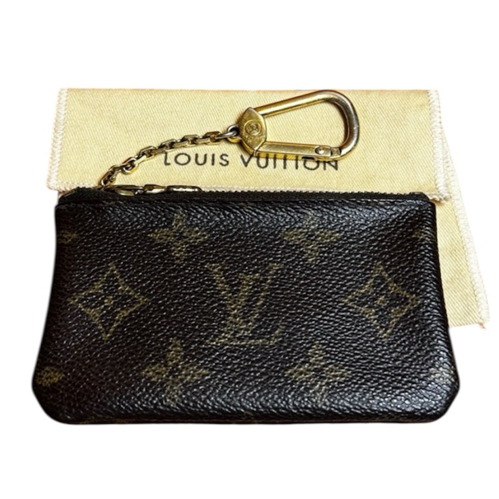Louis Vuitton Monogram Pochette Clés Key Pouch
